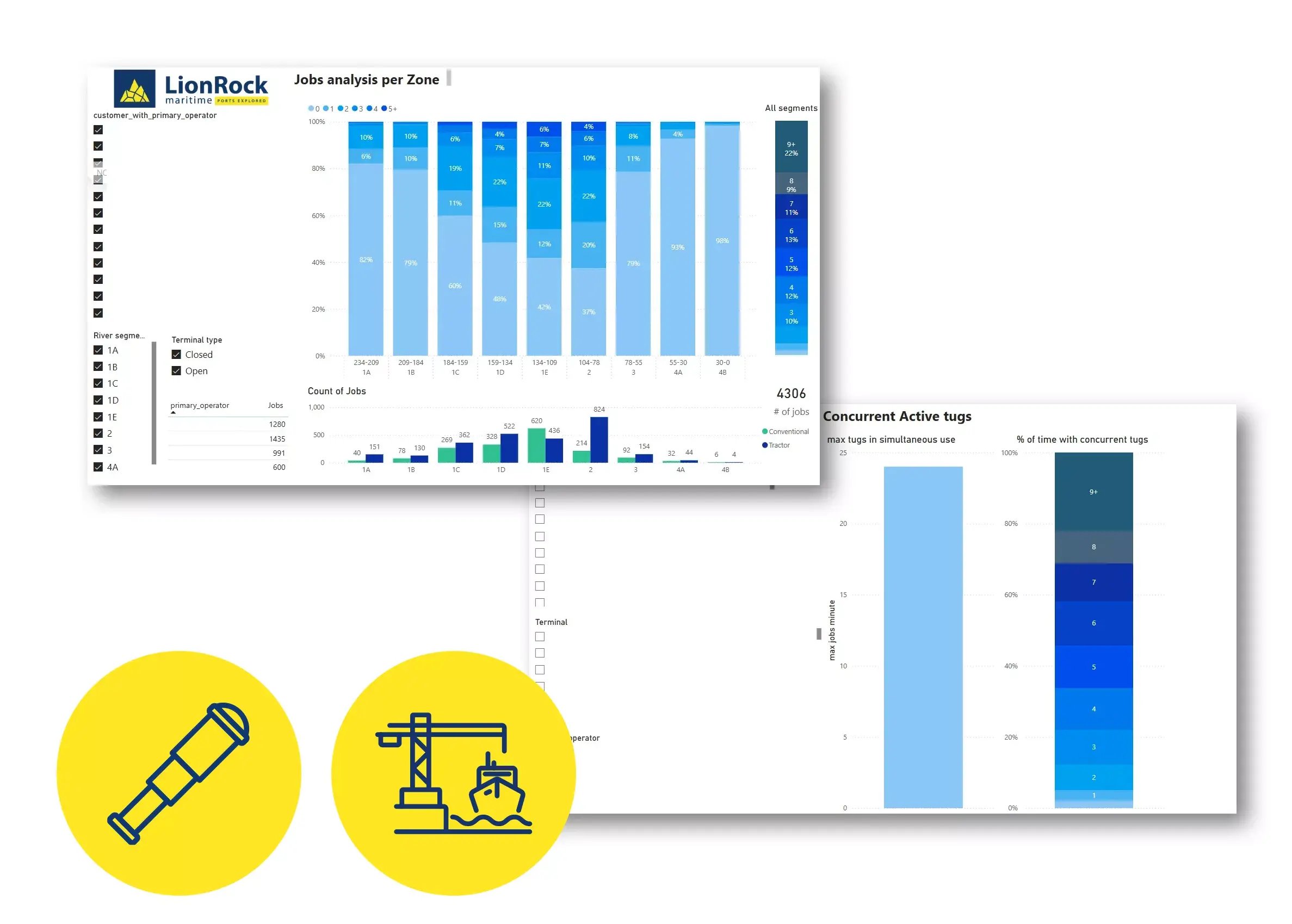 Tug Capacity Tool- PortExplorer and PortCaptain - LionRock Maritime Resource